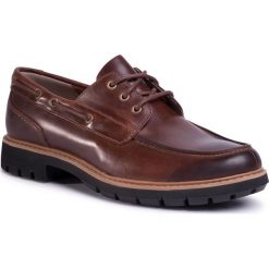 Półbuty CLARKS - Batcombe Sail 261479657 Dark Tan Leather. Pomarańczowe półbuty męskie Clarks, na co dzień, bez wzorów, ze skóry, eleganckie, bez zapięcia. Za 469,00 zł.