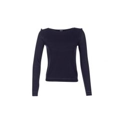 Swetry Armani jeans JAUDI. Niebieskie swetry klasyczne damskie marki Armani Jeans, z jeansu. Za 559,30 zł.