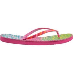 Wielokolorowe Klapki Joma S W Goas 616. Klapki damskie Joma, w paski, z materiału, bez obcasa. W wyprzedaży za 59,00 zł.