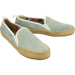 EMU AUSTRALIA W11385 GUM light denim distress, baleriny espadryle damskie. Baleriny damskie EMU Australia, bez wzorów, z denimu, bez obcasa. Za 289,90 zł.