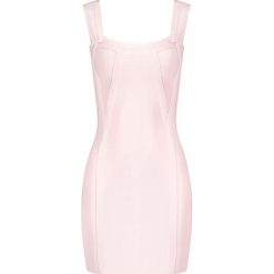 Sukienka codzienna Marciano Guess 92G779 5402Z. Różowe sukienki damskie MARCIANO GUESS, na co dzień, xs, z aplikacjami, z elastanu, bez kołnierzyka, bez rękawów, proste. W wyprzedaży za 449,00 zł.