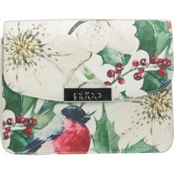 Listonoszka damska na łańcuszku print NOBO 0840 - biały || multicolor. Białe listonoszki damskie Nobo, w paski, ze skóry ekologicznej, eleganckie, zdobione, bez dodatków. Za 125,00 zł.
