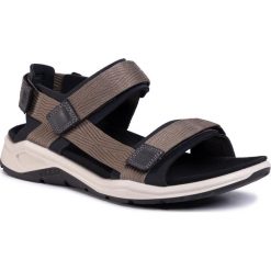 Sandały ECCO - X-Trinsic M 88062454944 Black/Warm Grey. Szare sandały męskie ecco, z materiału, bez zapięcia. Za 459,00 zł.