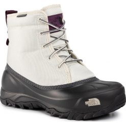 Śniegowce THE NORTH FACE - Tsumoru Boot T93MKTGSW Bone White/Tnf Black. Brązowe kozaki damskie The North Face, na zimę, z tworzywa sztucznego, bez obcasa, bez zapięcia. W wyprzedaży za 409,00 zł.