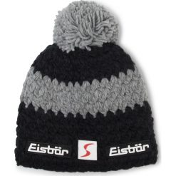 Czapka EISBÄR - Bennet Pompon MU SP 77079 609. Szare czapki męskie Eisbär, z wełny. W wyprzedaży za 149,00 zł.