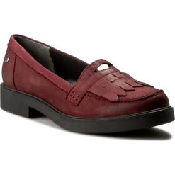 Creepersy damskie: Półbuty MACIEJKA - 02717-23/00-7 Bordo