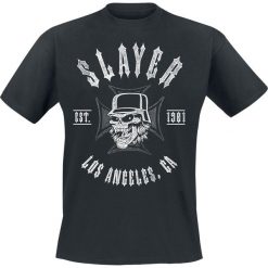 Slayer Established '81 T-Shirt czarny. Czarne t-shirty męskie marki Slayer, m. Za 74,90 zł.