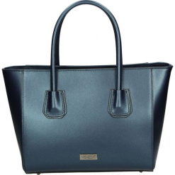 Torba - 4-275-O R BLU. Szare torebki klasyczne damskie Venezia, ze skóry. Za 349,00 zł.