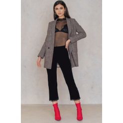 Spodnie z wysokim stanem: Hunkydory Spodnie Sheridan – Black
