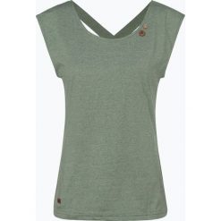 Ragwear - Top damski – Sofia, zielony. Zielone topy damskie Ragwear, s, bez wzorów, z dekoltem na plecach. Za 129,95 zł.