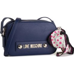Torebka LOVE MOSCHINO - JC4027PP18LC0750 Blu. Niebieskie listonoszki damskie Love Moschino, bez wzorów, ze skóry ekologicznej, bez dodatków. Za 739,00 zł.