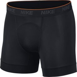 Nike Bokserki Czarny. Czarne bokserki męskie Nike, bez wzorów, z elastanu. Za 154,95 zł.