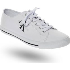 TRAMPKI AURELIO calvin klein jeans. Trampki męskie Calvin Klein Jeans, bez wzorów, z jeansu, bez zapięcia. W wyprzedaży za 384,13 zł.
