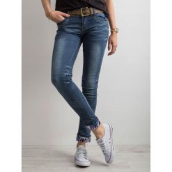 Spodnie damskie jeansy jeans rurki slim fit 25 xs. Jeansy damskie Merg Selection, xs, bez wzorów, z bawełny. Za 69,00 zł.