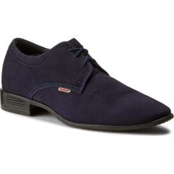 Półbuty ZARRO - 2280/02 M Granat Nubuk. Niebieskie buty chłopięce komunijne Zarro, na sznurówki. W wyprzedaży za 169,00 zł.
