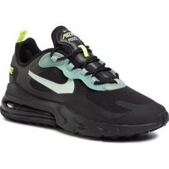 Buty NIKE - Air Max 270 React CW7474 001 Black/Pistachio Frost. Czarne sneakersy męskie Nike, bez zapięcia, nike air max. Za 679,00 zł.