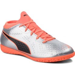 Buty PUMA - One 4 Syn It Jr 104783 01 Silver/Orange/Black 1. Szare buty sportowe męskie Puma, ze skóry ekologicznej, na sznurówki, do piłki nożnej. W wyprzedaży za 139,00 zł.