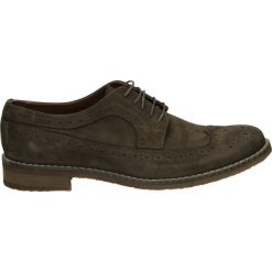 Półbuty męskie - 251 NUB BROWN. Brązowe półbuty skórzane męskie marki Venezia. Za 229,00 zł.