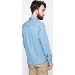 Produkt by Jack & Jones - Koszula. Niebieskie koszule męskie marki PRODUKT by Jack & Jones, xl, bez wzorów, z bawełny, klasyczne, z klasycznym kołnierzykiem, z długim rękawem. W wyprzedaży za 69,90 zł.