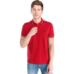 Fred Perry Polo Koszulka Czerwony. Czerwone podkoszulki męskie Fred Perry, xxl, bez wzorów, z bawełny, bez rękawów. Za 361,95 zł.