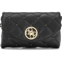Guess Cross body bag Czarny. Czarne torebki klasyczne damskie Guess, w paski, z poliesteru, bez dodatków. Za 373,95 zł.