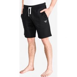 Emporio Armani Spodnie do spania Czarny. Czarne spodnie męskie Emporio Armani, l, bez wzorów, z bawełny. Za 335,95 zł.