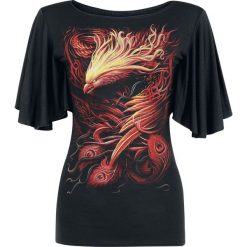 Spiral Phoenix Arisen Koszulka damska czarny. Czarne t-shirty damskie marki Spiral, xl, z nadrukiem, z bawełny. Za 79,90 zł.
