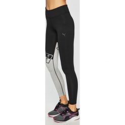 Puma - Legginsy. Szare spodnie damskie Puma, s, z nadrukiem, z elastanu. W wyprzedaży za 179,90 zł.