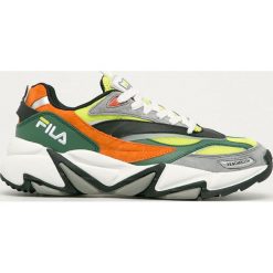 Fila - Buty Rush CB. Czarne buty sportowe męskie Fila, ze skóry, na sznurówki. Za 469,90 zł.