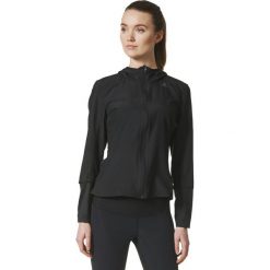 Bluzy rozpinane damskie: Adidas Bluza damska RS HD Wind JKT czarna r.S (BR0715)