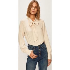 Vero Moda - Koszula. Białe bluzki damskie Vero Moda, na co dzień, s, bez wzorów, z wiskozy, casualowe, bez kołnierzyka, z długim rękawem. Za 129,90 zł.