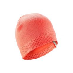 Czapka narciarska PURE. Czerwone czapki damskie marki WED'ZE, z elastanu. Za 29,99 zł.