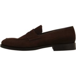 Kurt Geiger WESTFERRY Eleganckie buty brown. Pomarańczowe buty wizytowe męskie marki Kurt Geiger, ze skóry. Za 879,00 zł.