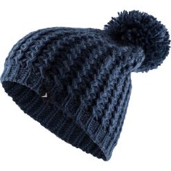 Czapka damska CAD610 - ciemny granat - Outhorn. Czarne czapki zimowe damskie marki Outhorn, ze splotem. W wyprzedaży za 19,99 zł.