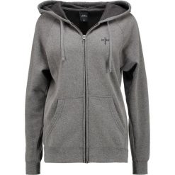 Bluzy rozpinane damskie: Obey Clothing STATIC DEBBIE Bluza rozpinana heather grey