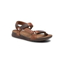 LASOCKI FOR MEN MI07-A612-A472-17. Pomarańczowe sandały męskie Lasocki For Men, ze skóry, bez zapięcia. Za 99,99 zł.