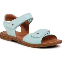 Sandały PRIMIGI - 5382700 D Acqu. Niebieskie sandały dziewczęce Primigi, ze skóry, bez zapięcia. Za 249,00 zł.