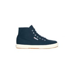 Buty Superga Pluscotu. Niebieskie trampki i tenisówki damskie Superga, bez wzorów, bez zapięcia. Za 141,17 zł.