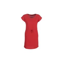 Sukienki krótkie Vero Moda VMAPRIL. Czerwone sukienki damskie Vero Moda, s, bez wzorów, bez kołnierzyka, z krótkim rękawem, krótkie, mini. Za 69,00 zł.