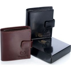 ELEGANCKI PORTFEL MĘSKI PERUZZI ITALY ZE SKÓRY LICOWEJ. Czarne portfele męskie Paolo Peruzzi, bez wzorów, ze skóry. Za 139,90 zł.