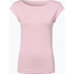 Marc Cain Collections - T-shirt damski, różowy. Różowe t-shirty damskie Marc Cain Collections, bez wzorów, z bawełny, bez kołnierzyka. Za 279,95 zł.