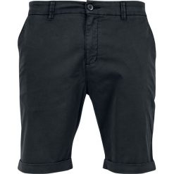 Urban Classics Stretch Turnup Chino Shorts Krótkie spodenki czarny. Czarne spodenki i szorty męskie marki Urban Classics, xl, bez wzorów, krótkie. Za 184,90 zł.