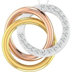 Srebrny naszyjnik z zawieszką z diamentami - dł. 40 cm. Szare naszyjniki damskie Art of Diamond & Co., z diamentem, srebrne. W wyprzedaży za 747,95 zł.