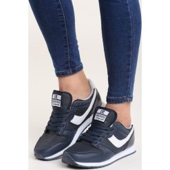Buty sportowe damskie: Granatowe Buty Sportowe Plumkies