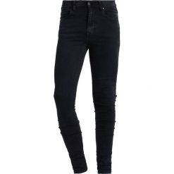 Dr.Denim LEROY Jeans Skinny Fit black lush. Czarne rurki męskie Dr.Denim. W wyprzedaży za 199,20 zł.