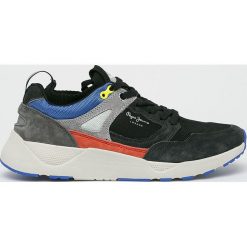 Pepe Jeans - Buty Orbital M-25 Pro. Czarne buty sportowe męskie Pepe Jeans, z jeansu, na sznurówki. Za 429,90 zł.