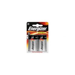 Zestaw 2 baterii LR20 MAX. Czarne plecaki męskie ENERGIZER, bez wzorów. Za 19,99 zł.