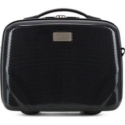 Kosmetyczka 56-3P-575-10. Czarne kosmetyczki damskie marki Wittchen, w paski. Za 289,00 zł.