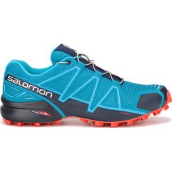 Salomon Speedcross 4 Tenisówki Niebieski. Niebieskie trampki męskie Salomon, bez wzorów, z materiału, na sznurówki. Za 524,95 zł.