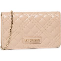 Torebka LOVE MOSCHINO - JC4093PP1ALI0107 Naturale. Brązowe torebki klasyczne damskie Love Moschino, bez wzorów, ze skóry ekologicznej, klasyczne, bez dodatków. Za 589,00 zł.